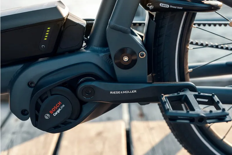 Riese and Muller Load 75 Touring Electric Bike White-8